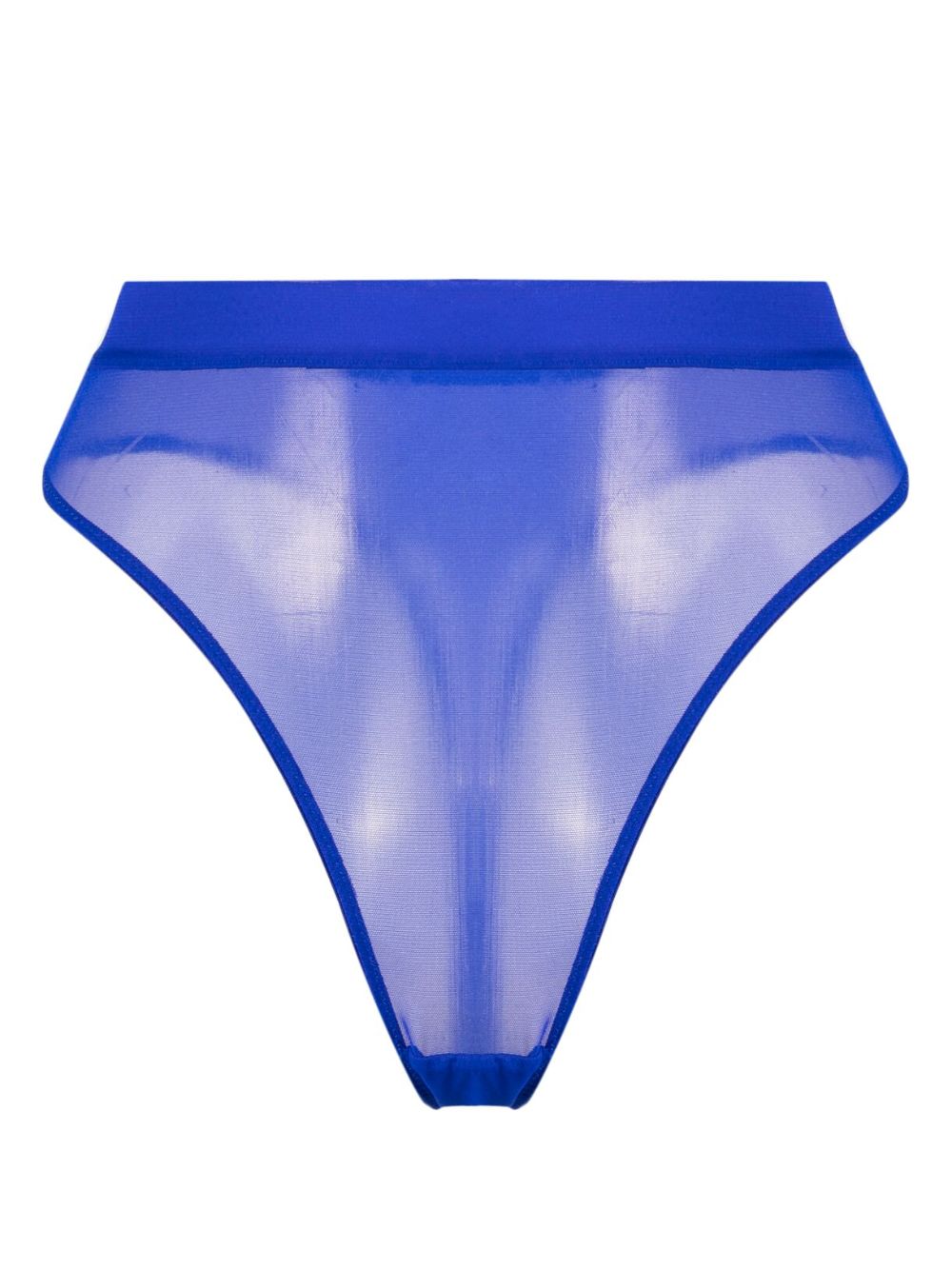 Maison Close Corps à Corps high-waisted thong - Blue von Maison Close