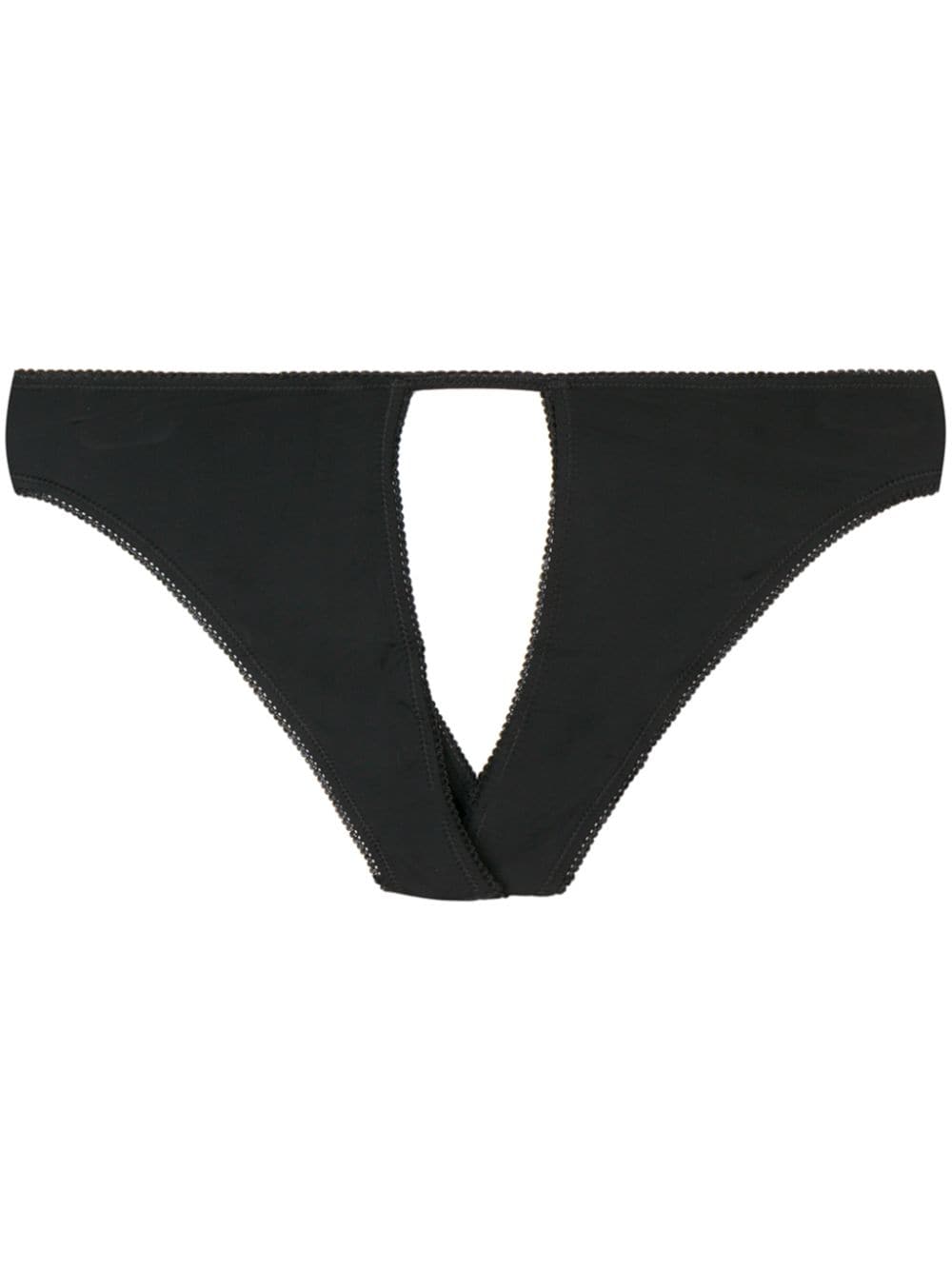 Maison Close Le Petit Secret open panties - Black von Maison Close