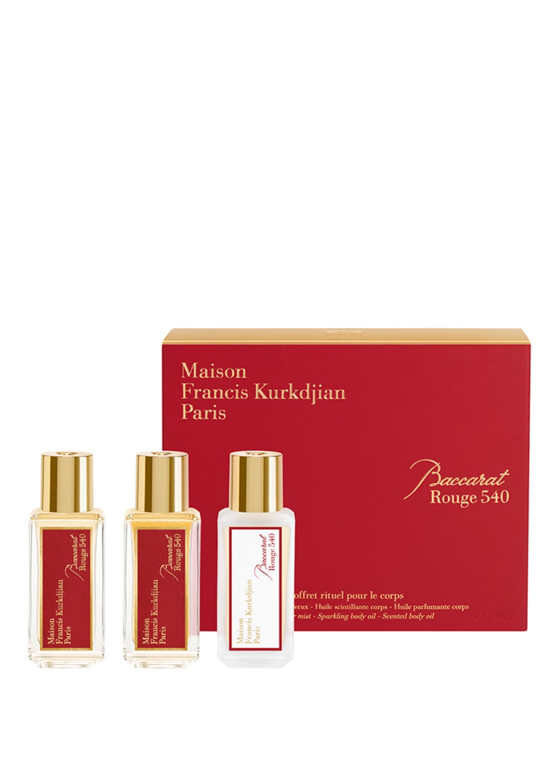 Maison Francis Kurkdjian Paris Baccarat Rouge 540 Pflege-Set von Maison Francis Kurkdjian Paris