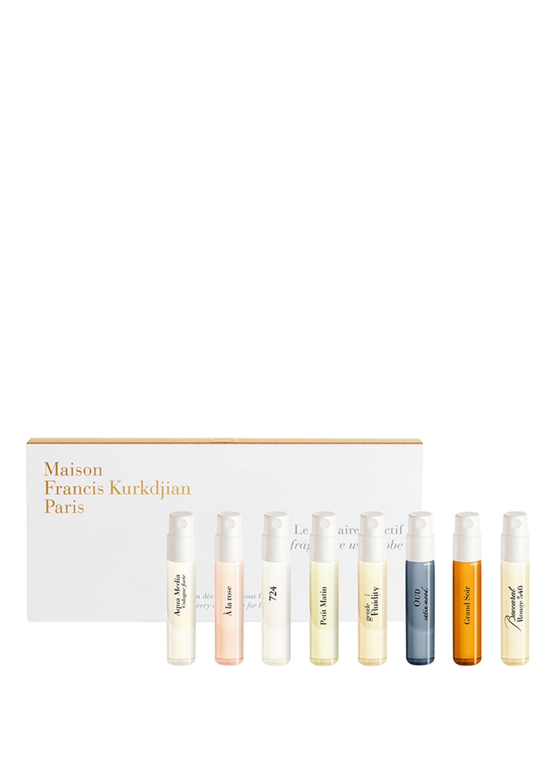 Maison Francis Kurkdjian Discovery Fragrance Wardrobe For Her Duft-Set 16 ml Maison Francis Kurkdjian Discovery Fragrance Wardrobe For Her Duft-Set 16 ml von Maison Francis Kurkdjian