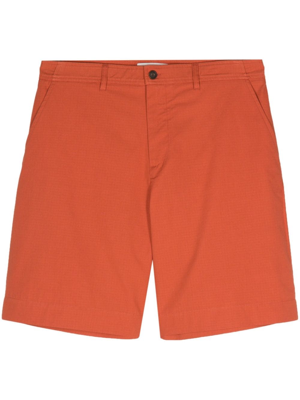 Maison Kitsuné Board cotton bermuda shorts - Orange von Maison Kitsuné