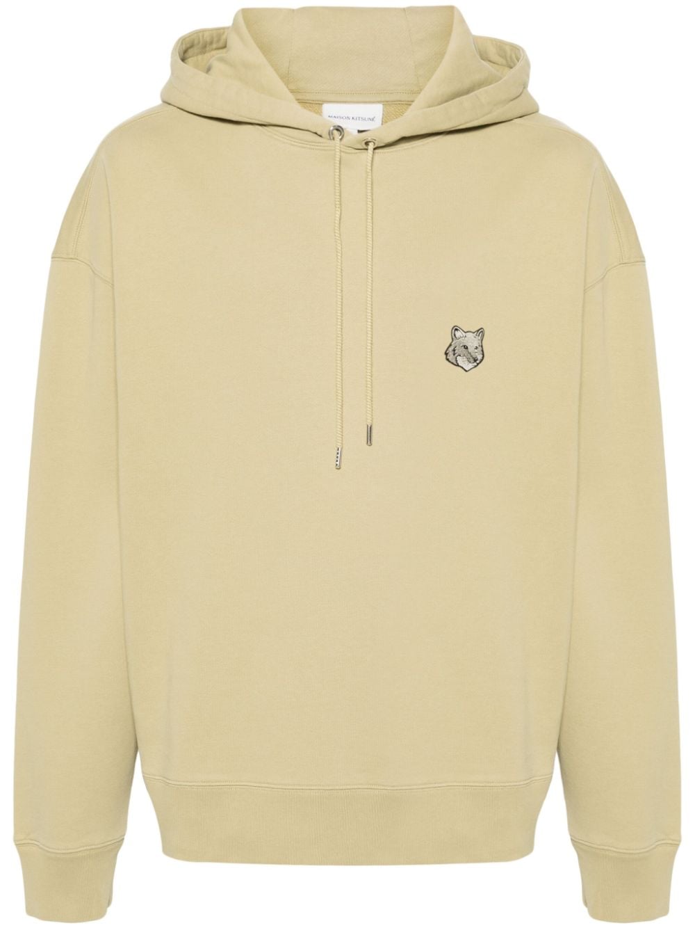 Maison Kitsuné Bold Fox Head-patch hoodie - Neutrals von Maison Kitsuné