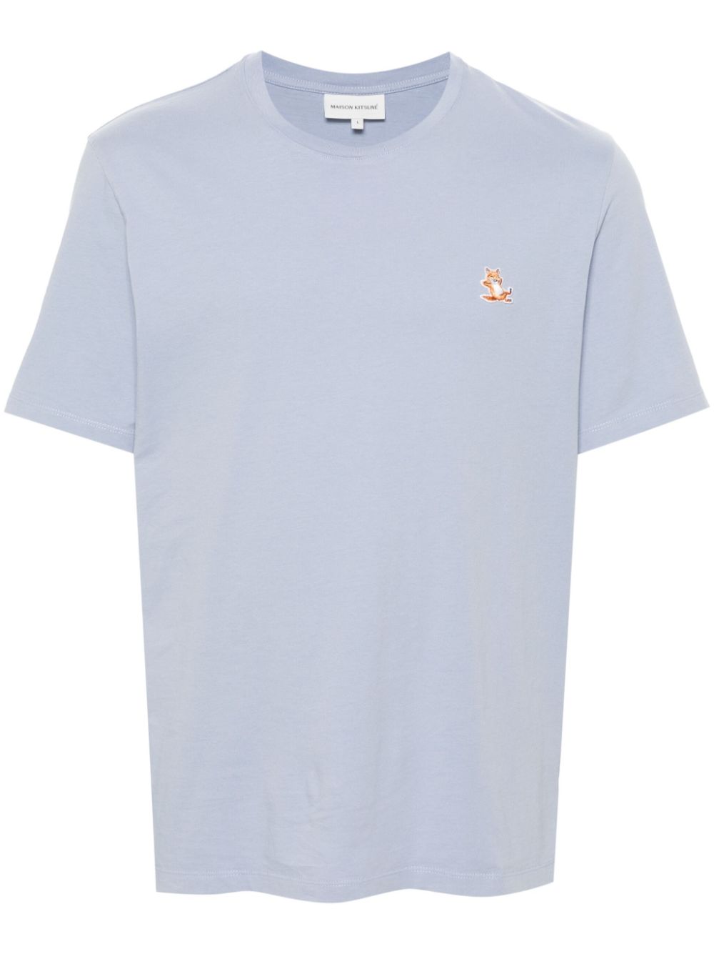 Maison Kitsuné Chillax Fox cotton T-shirt - Blue von Maison Kitsuné