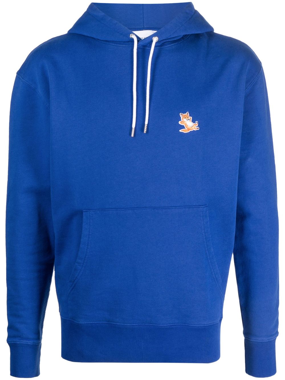 Maison Kitsuné Chillax Fox cotton hoodie - Blue von Maison Kitsuné