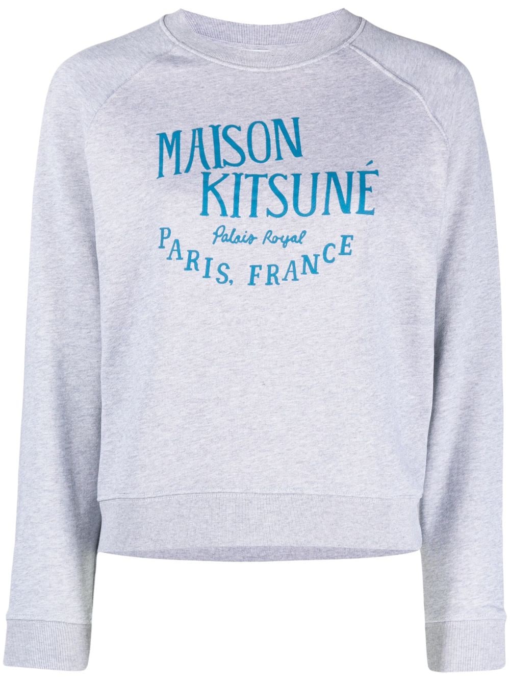 Maison Kitsuné Palais Royal Vintage cotton sweatshirt - Grey von Maison Kitsuné