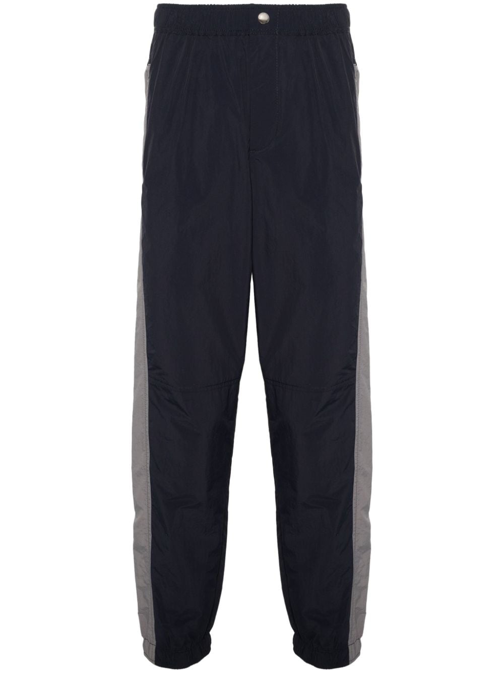 Maison Kitsuné colour-block track pants - Blue von Maison Kitsuné