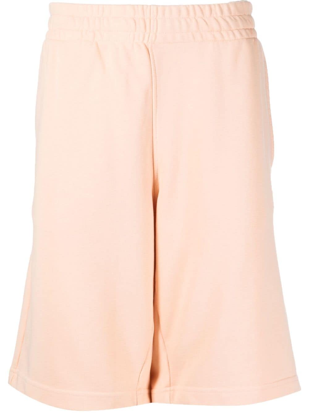 Maison Kitsuné logo-patch track shorts - Pink von Maison Kitsuné