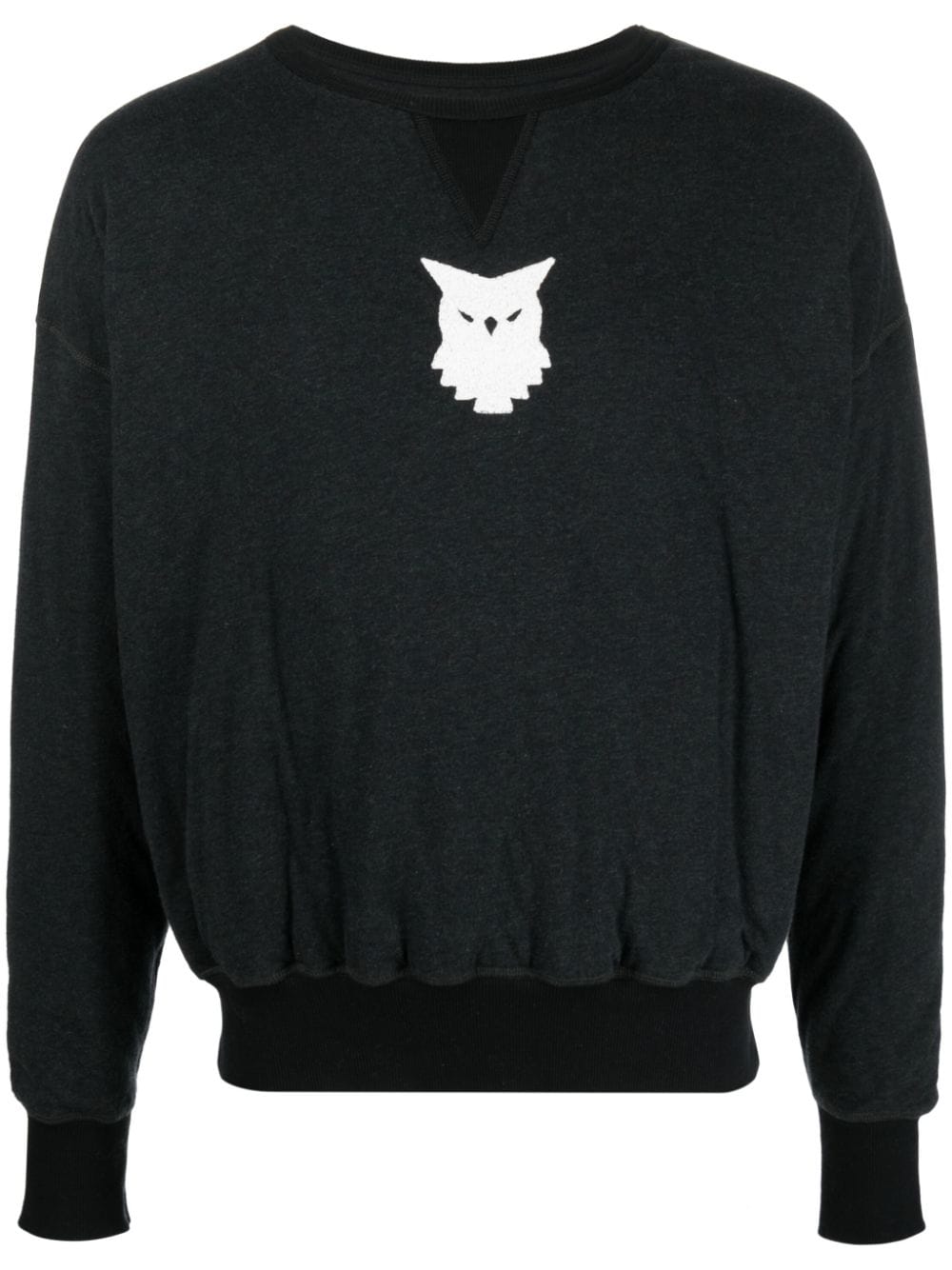 Maison Margiela Animal Totem patch-detail sweatshirt - Grey von Maison Margiela