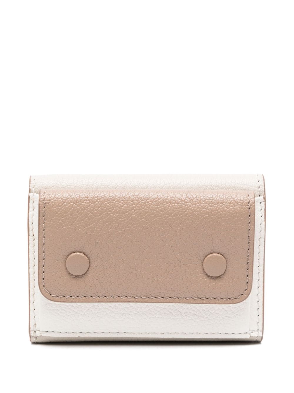 Maison Margiela Four Stitches Pocket leather wallet - Neutrals von Maison Margiela