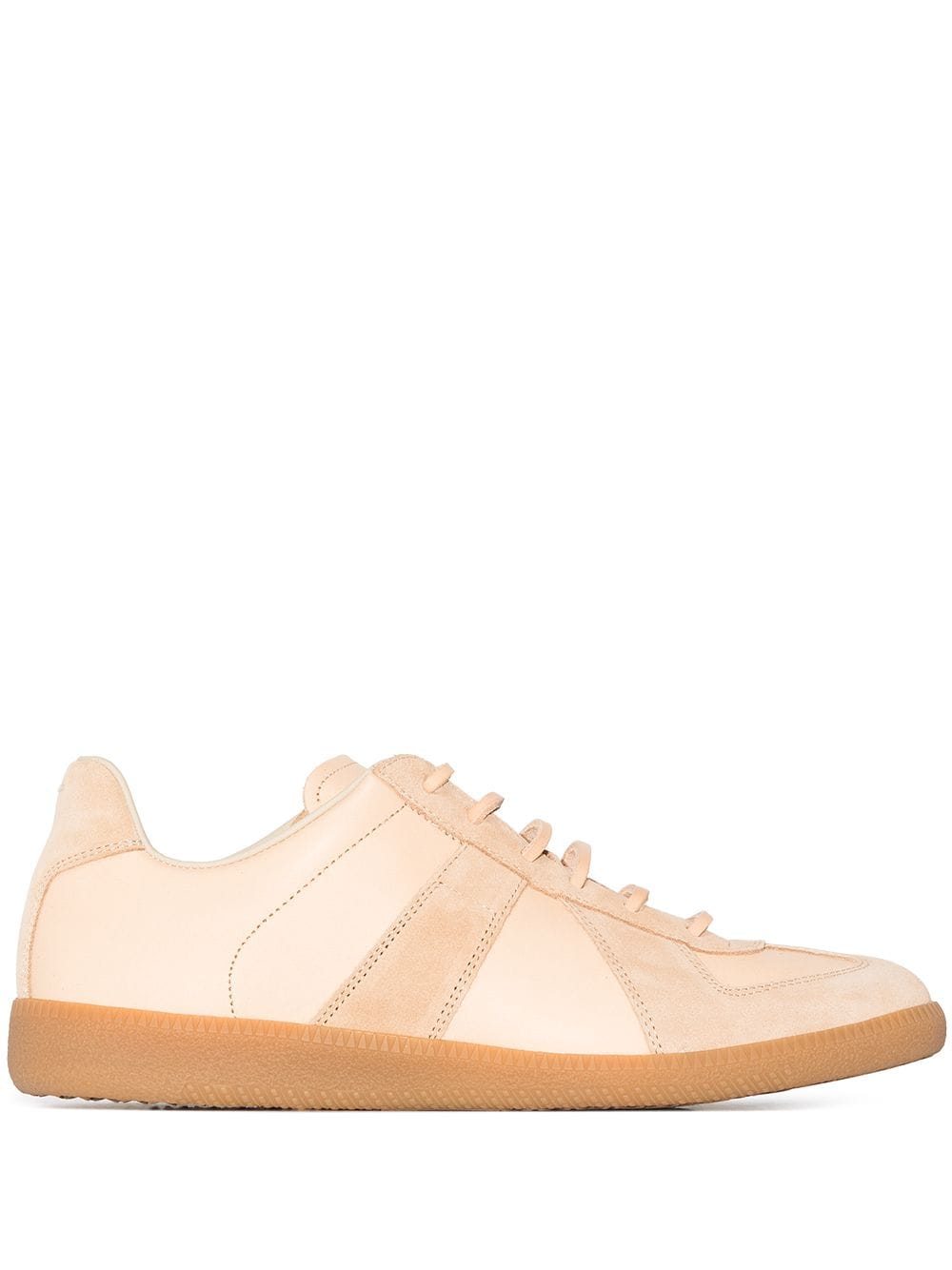 Maison Margiela Replica low-top leather sneakers - Neutrals von Maison Margiela