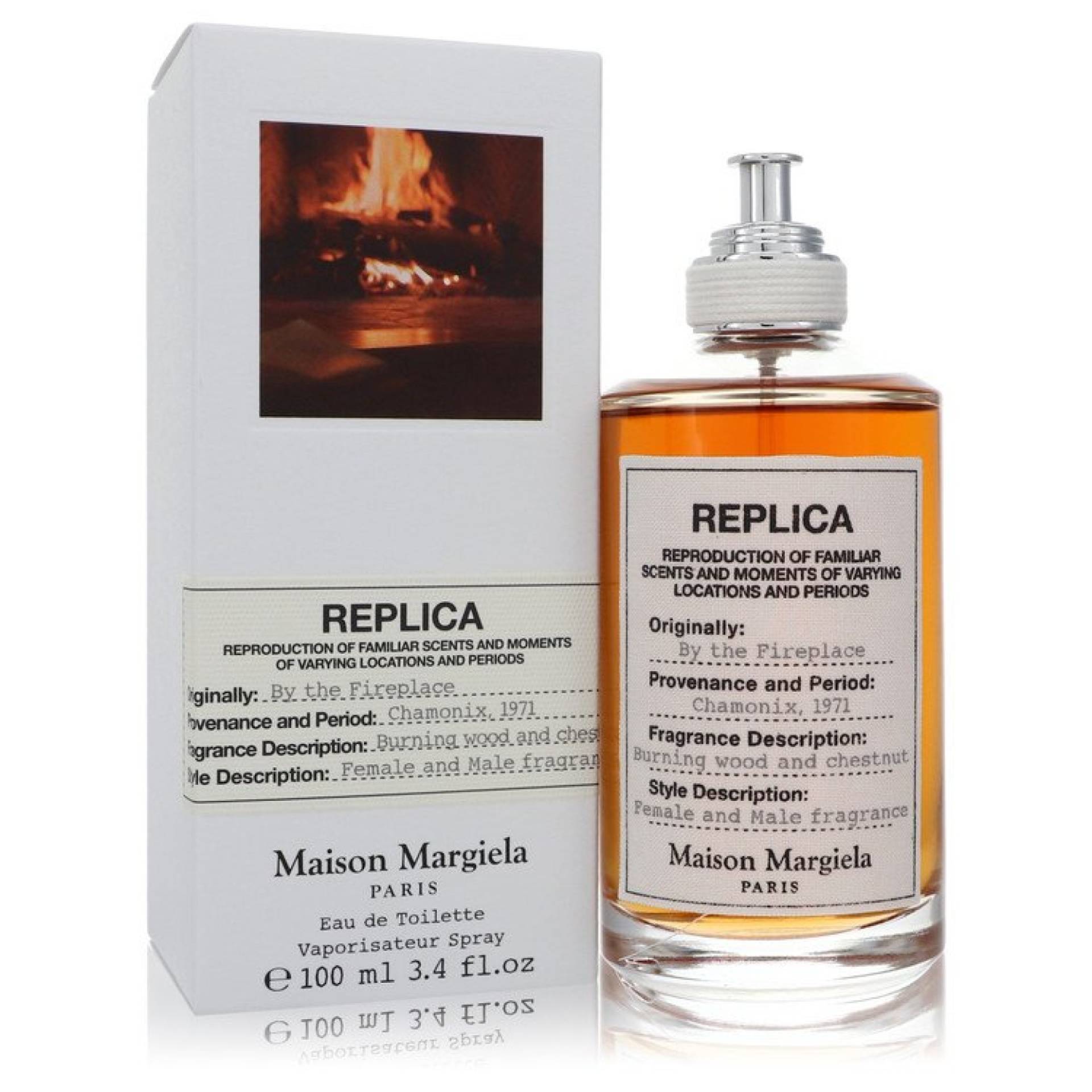 Maison Margiela Replica By The Fireplace Eau De Toilette Spray (Unisex) 100 ml von Maison Margiela