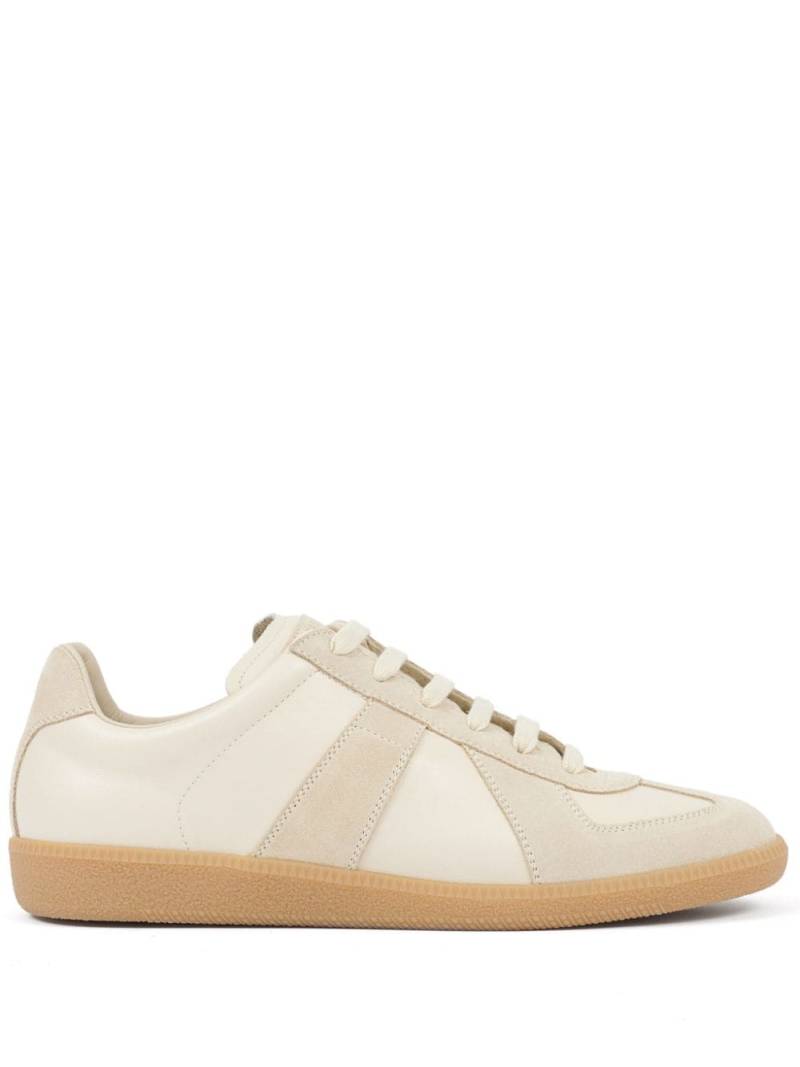 Maison Margiela Replica leather sneakers - White von Maison Margiela