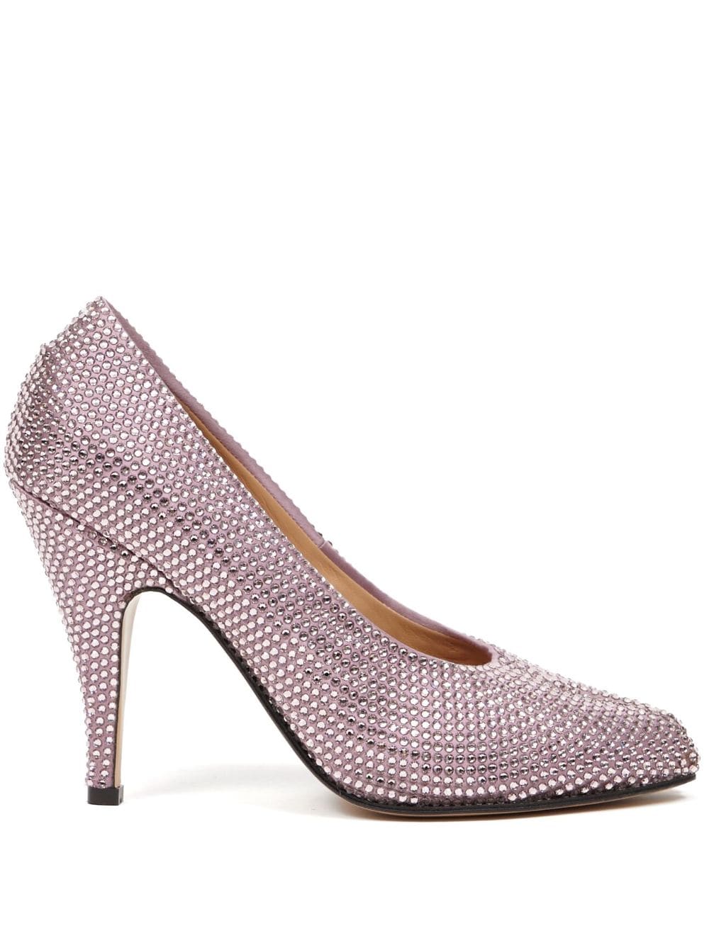 Maison Margiela Tabi 110mm rhinestone-embellished pumps - Pink von Maison Margiela