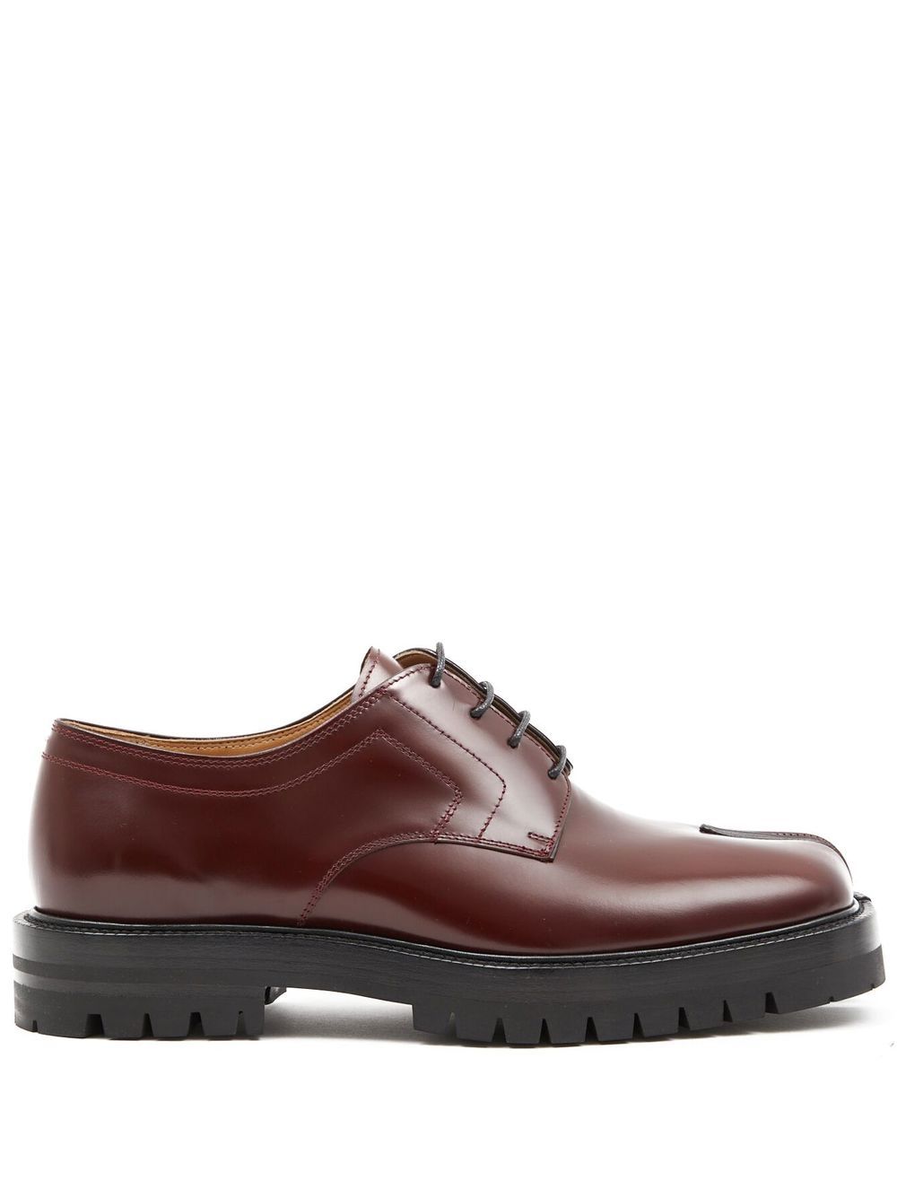 Maison Margiela Tabi lace-up derby shoes - Brown von Maison Margiela