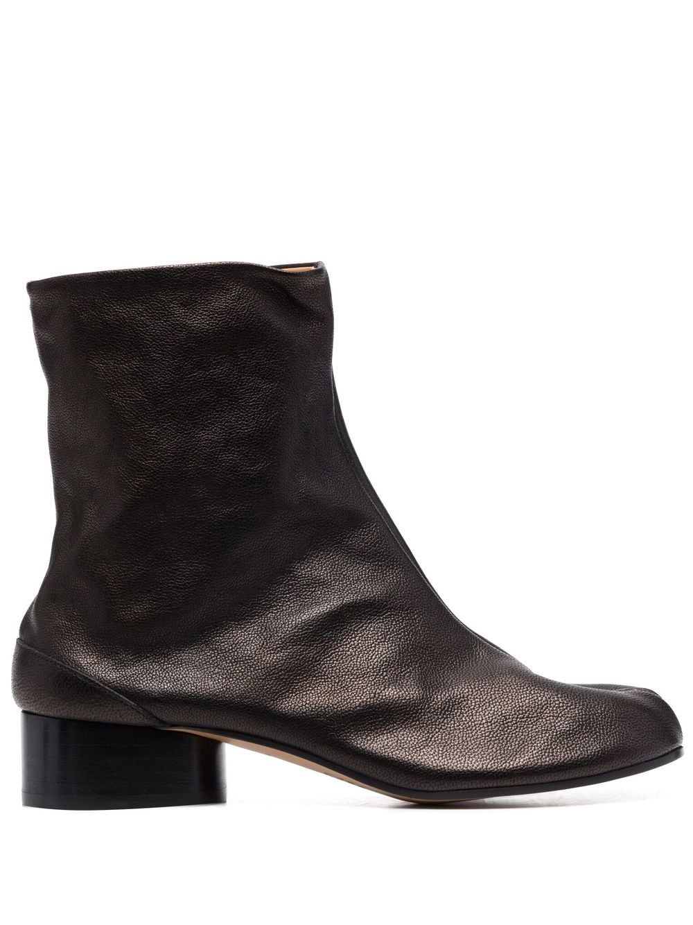 Maison Margiela Tabi 30mm leather ankle boots - Black von Maison Margiela