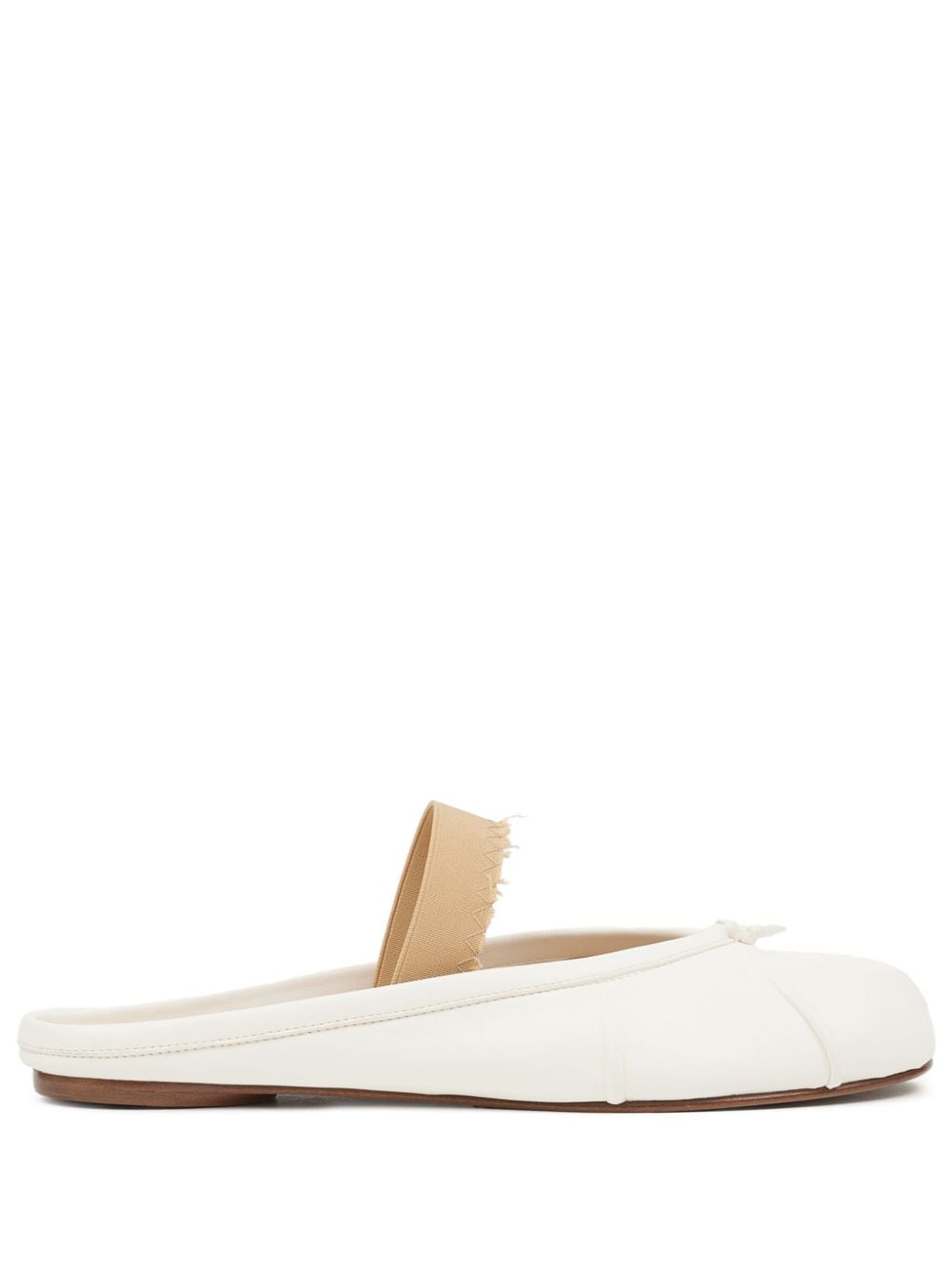 Maison Margiela Tabi ballerina mules - White von Maison Margiela