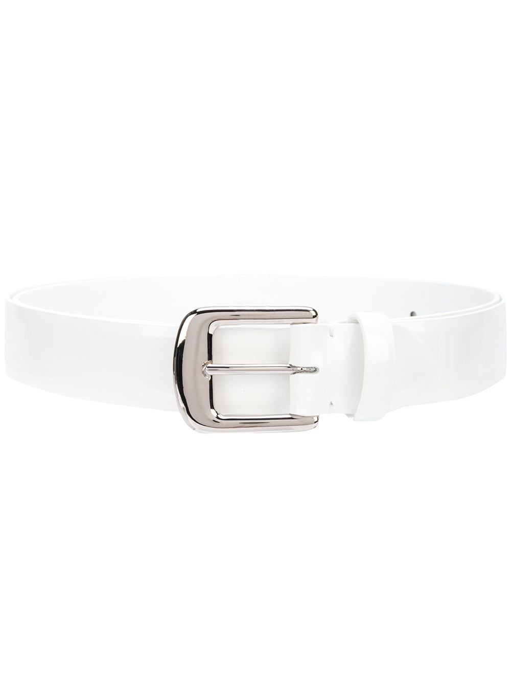 Maison Margiela buckle belt - White von Maison Margiela
