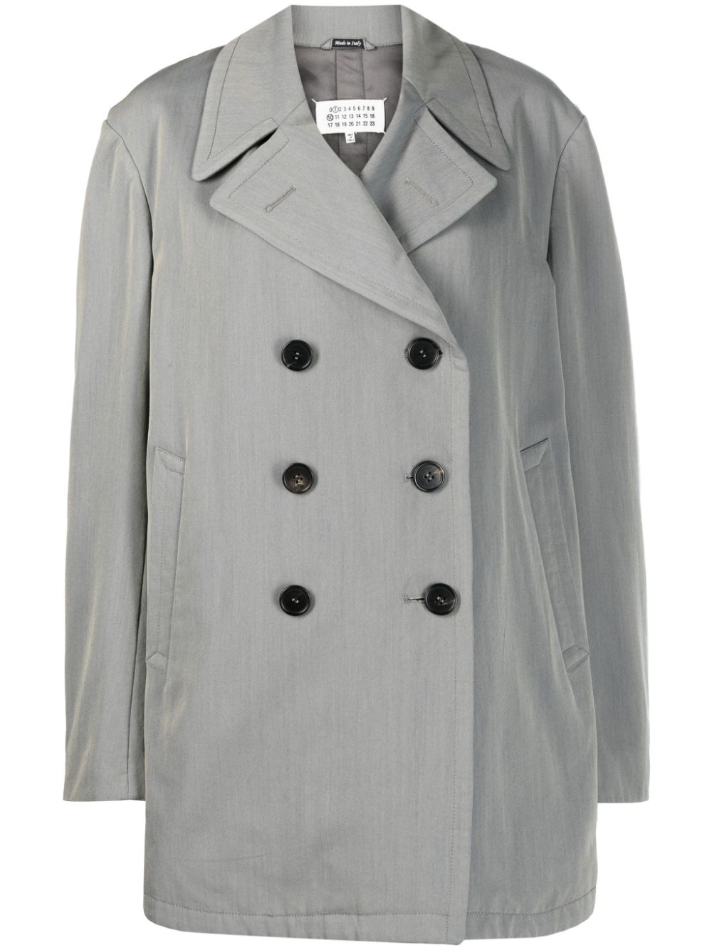 Maison Margiela double-breasted jacket - Grey von Maison Margiela