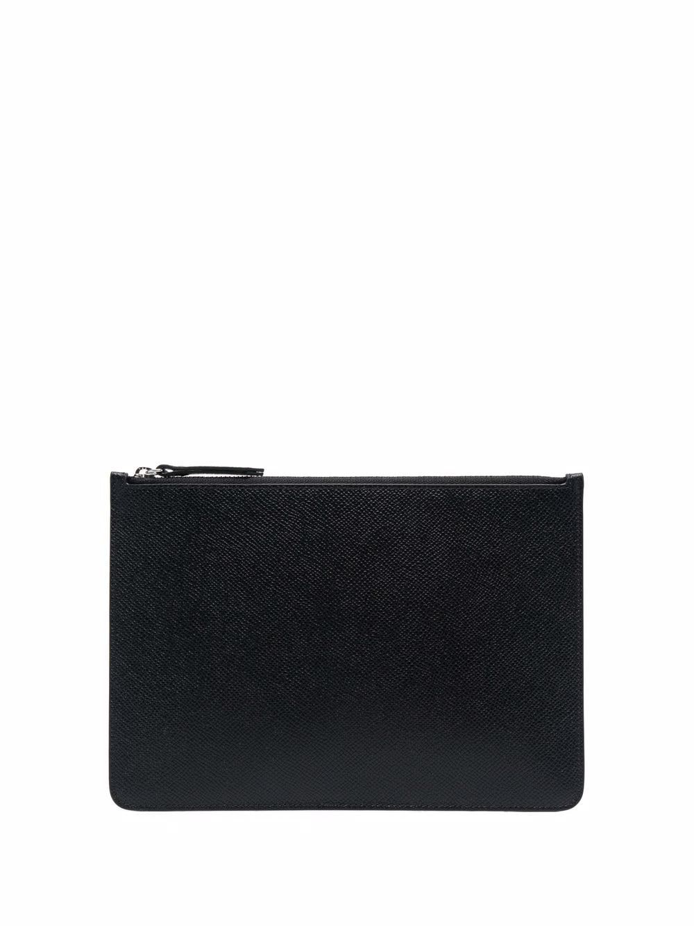 Maison Margiela four-stitch clutch - Black von Maison Margiela