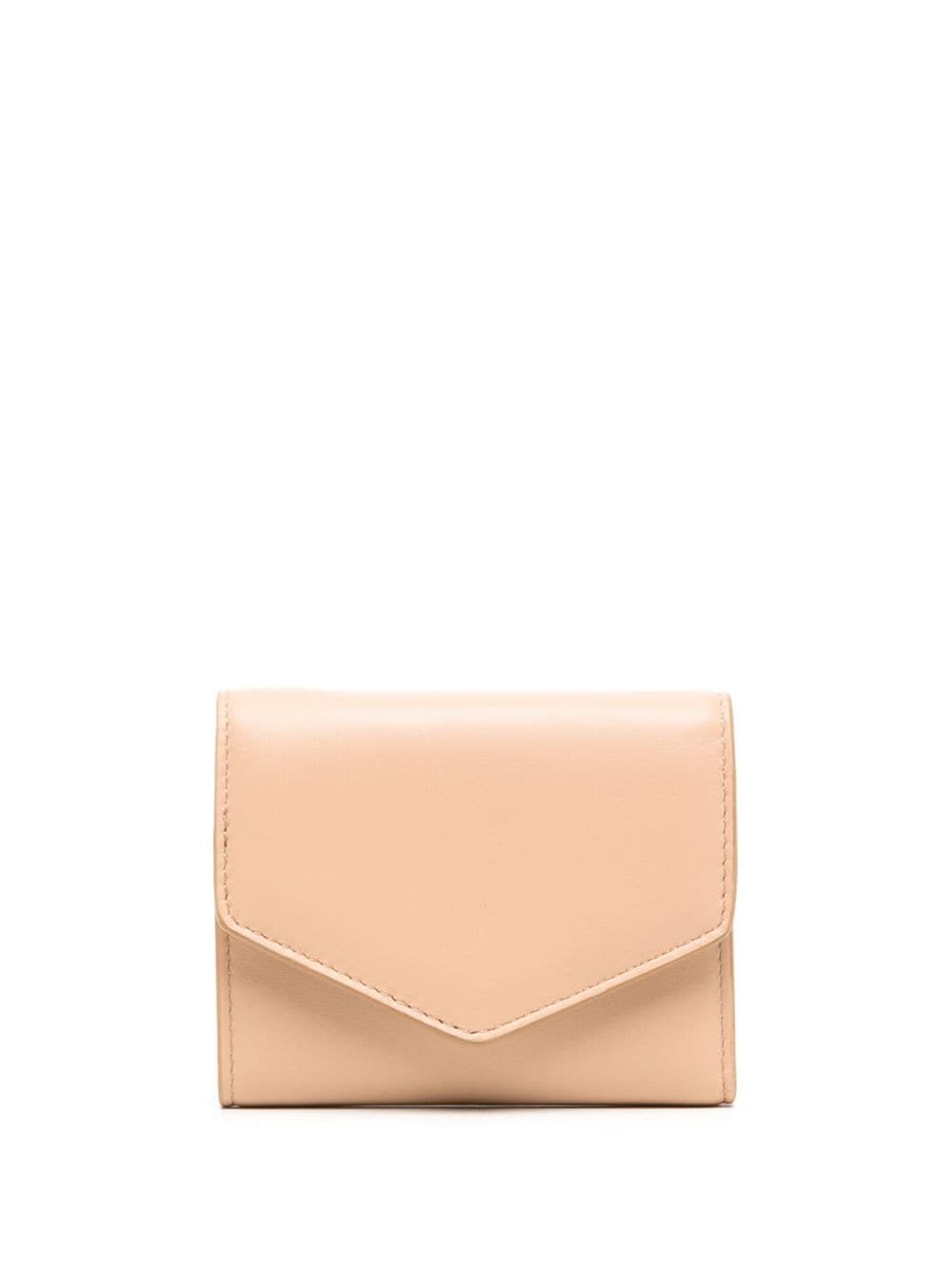 Maison Margiela leather envelope wallet - Brown von Maison Margiela