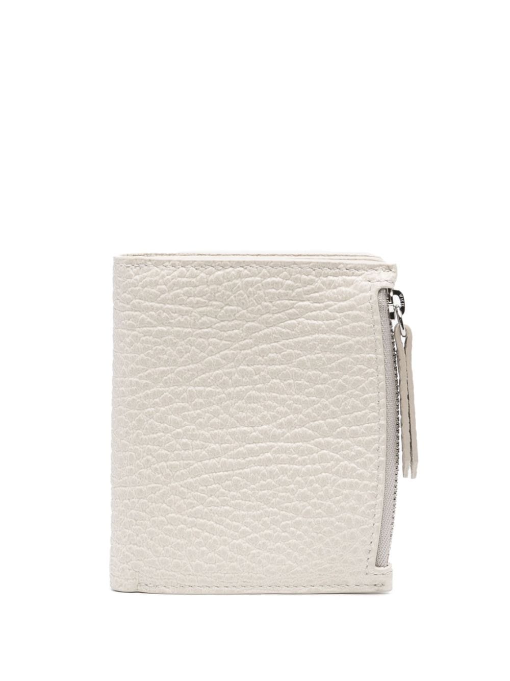 Maison Margiela four-stitch leather wallet - Neutrals von Maison Margiela