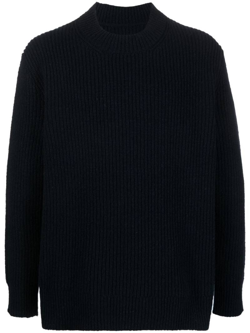 Maison Margiela Donegal wool-blend jumper - Blue von Maison Margiela