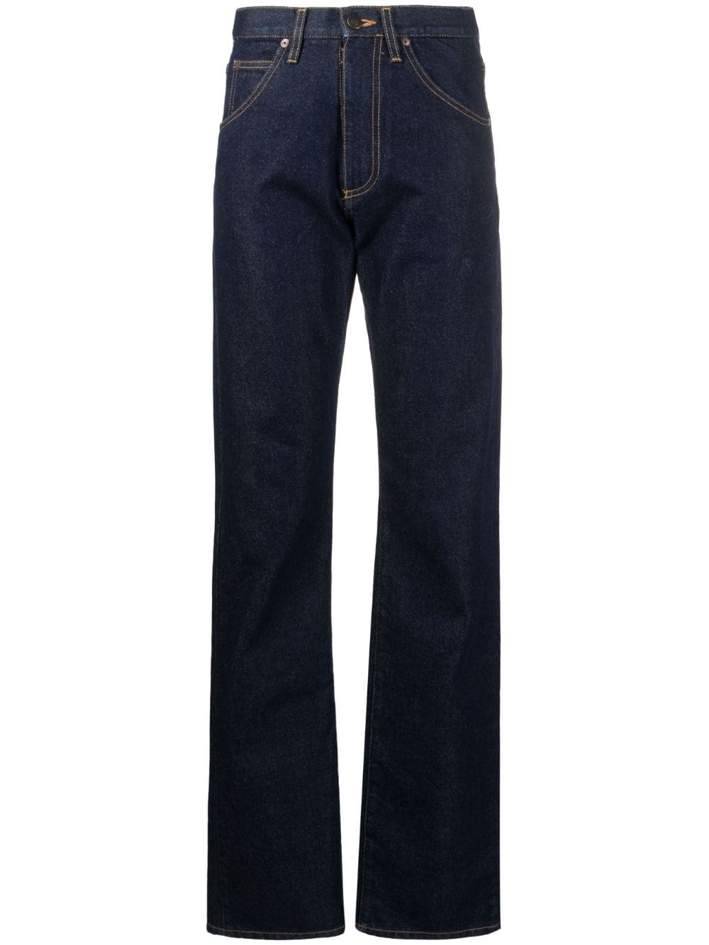 Maison Margiela high-waisted straight-leg jeans - Blue von Maison Margiela