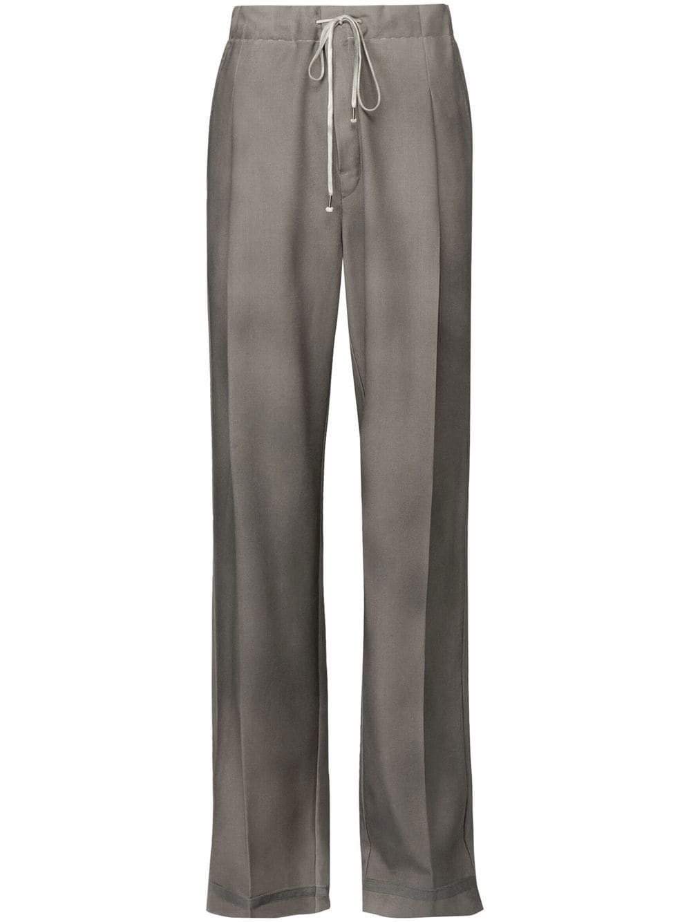 Maison Margiela wide-leg wool trousers - Grey von Maison Margiela
