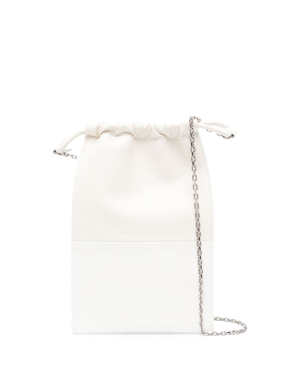 Maison Margiela leather cross body bag - White von Maison Margiela