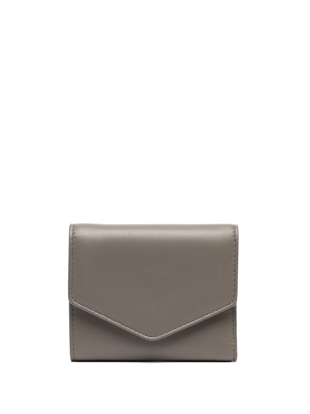 Maison Margiela leather envelope wallet - Grey von Maison Margiela