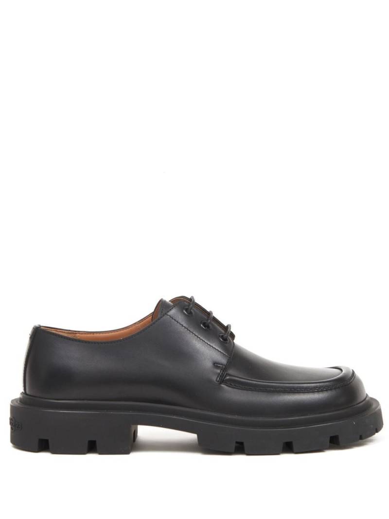 Maison Margiela Ivy leather Derby shoes - Black von Maison Margiela