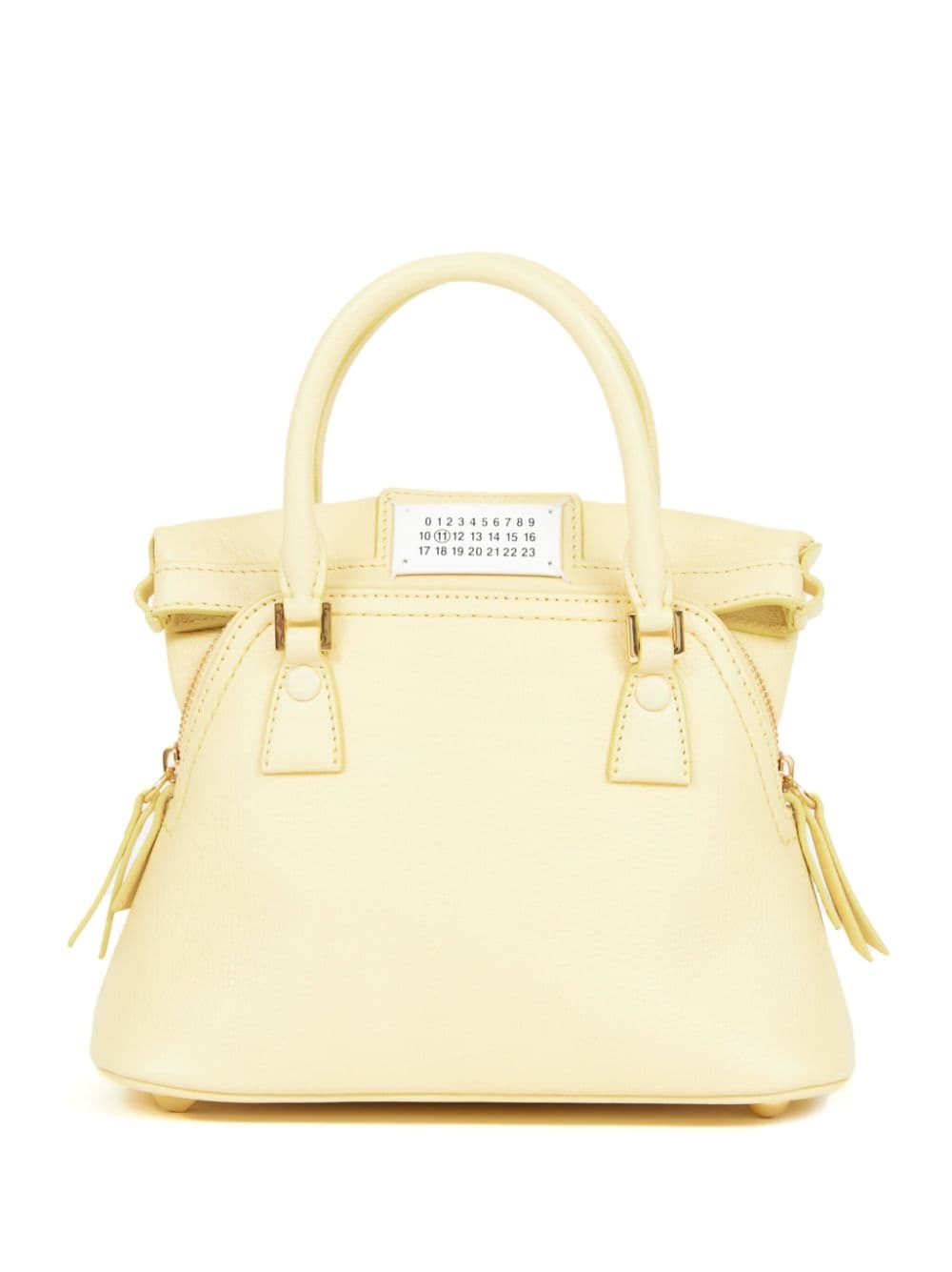 Maison Margiela micro 5AC Classique top-handle bag - Yellow von Maison Margiela