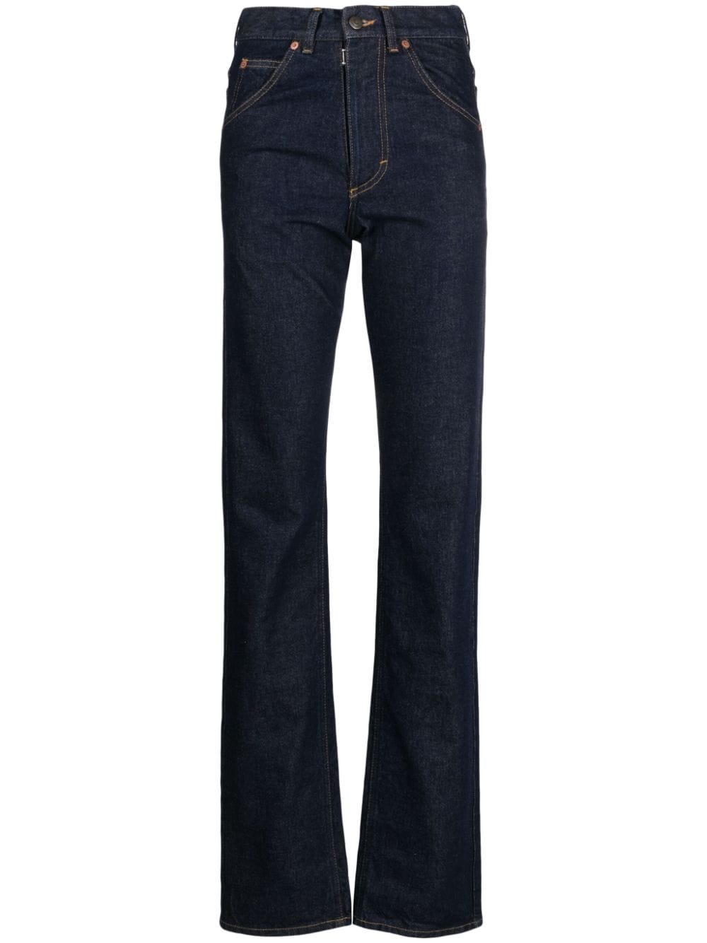 Maison Margiela mid-rise straight-leg jeans - Blue von Maison Margiela