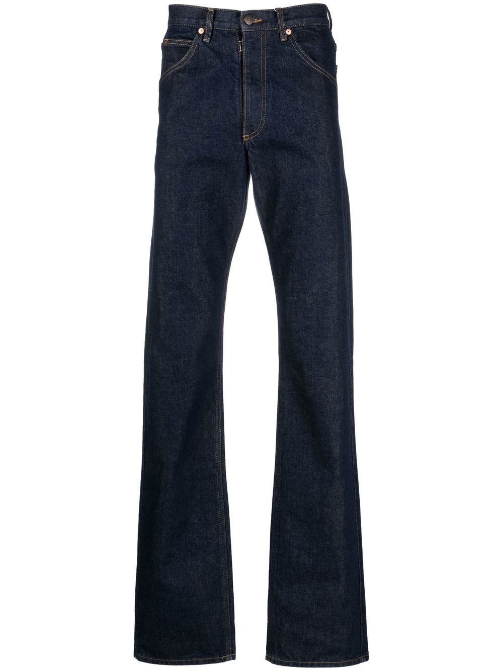 Maison Margiela mid-rise straight-leg jeans - Blue von Maison Margiela