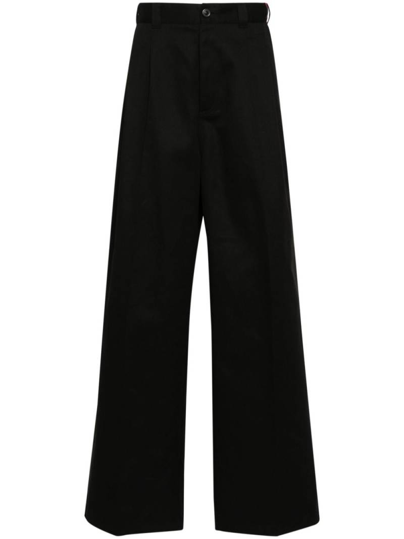 Maison Margiela panelled-design trousers - Black von Maison Margiela