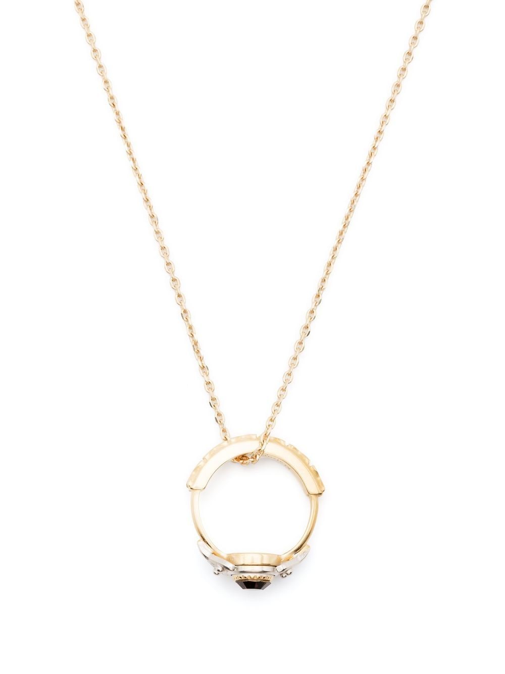 Maison Margiela ring-detail necklace - Gold von Maison Margiela