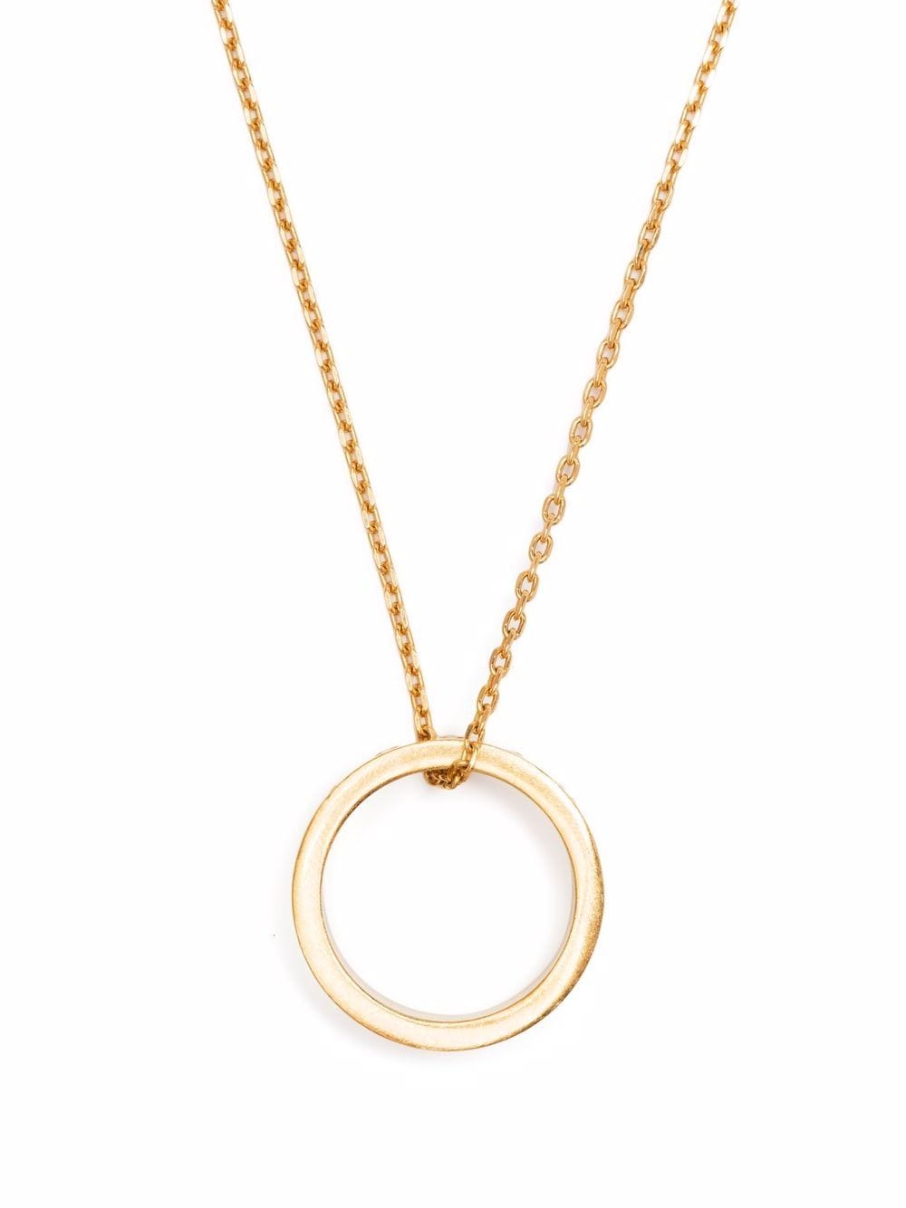 Maison Margiela ring-pendant necklace - Gold von Maison Margiela
