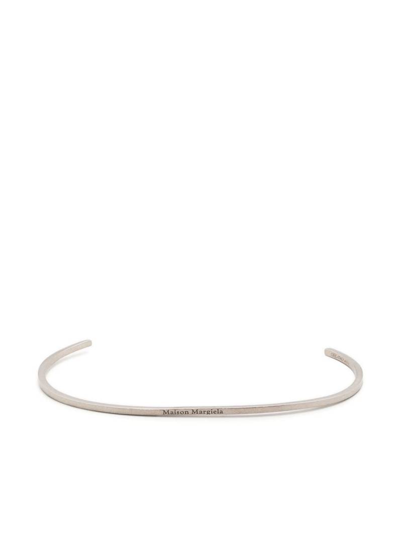 Maison Margiela silver cuff bracelet von Maison Margiela