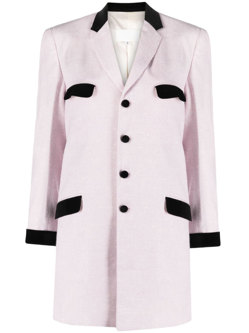 Maison Margiela two-tone single-breasted blazer - Pink von Maison Margiela