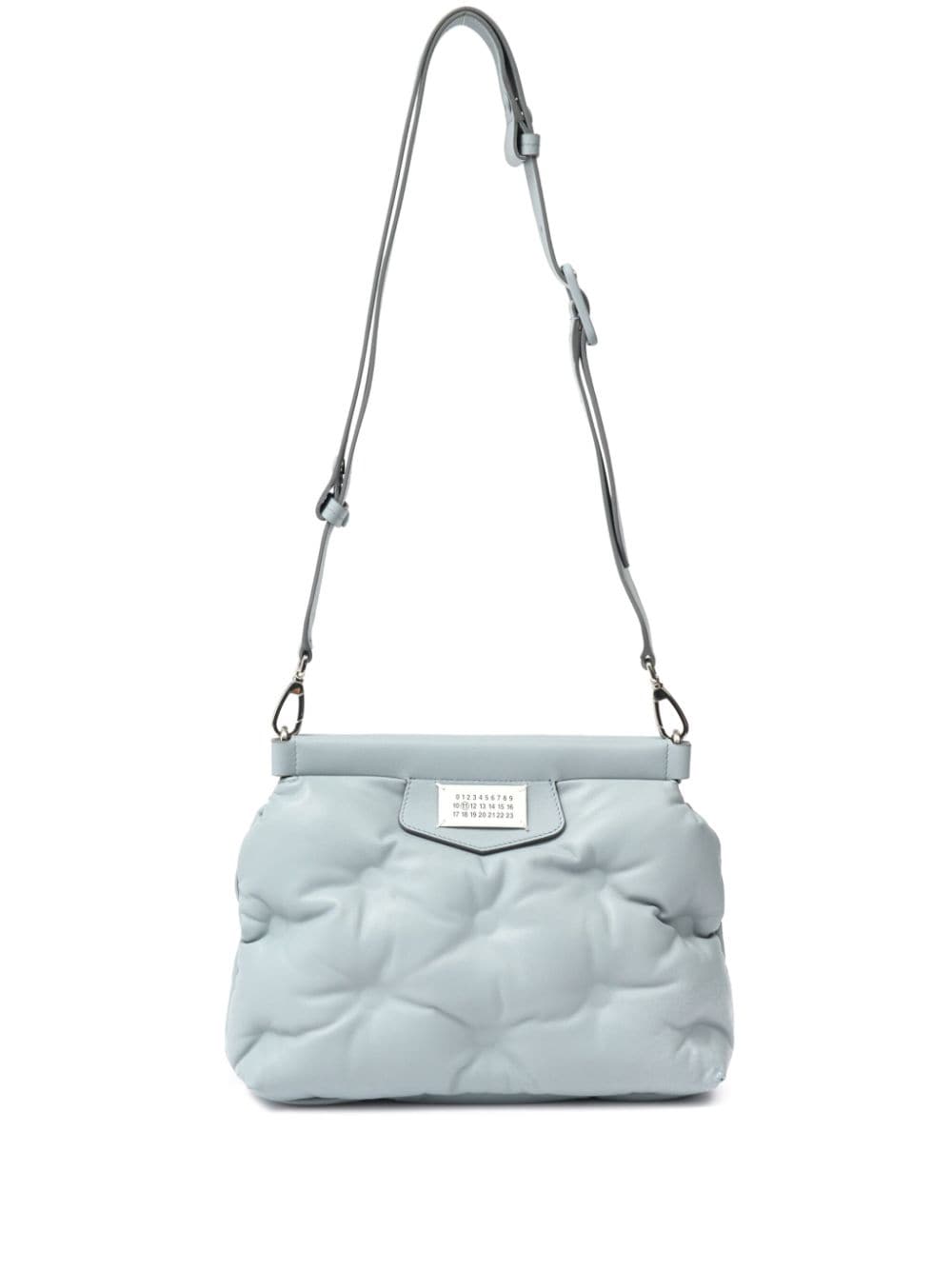 Maison Margiela small Classique matelassé shoulder bag - Blue von Maison Margiela