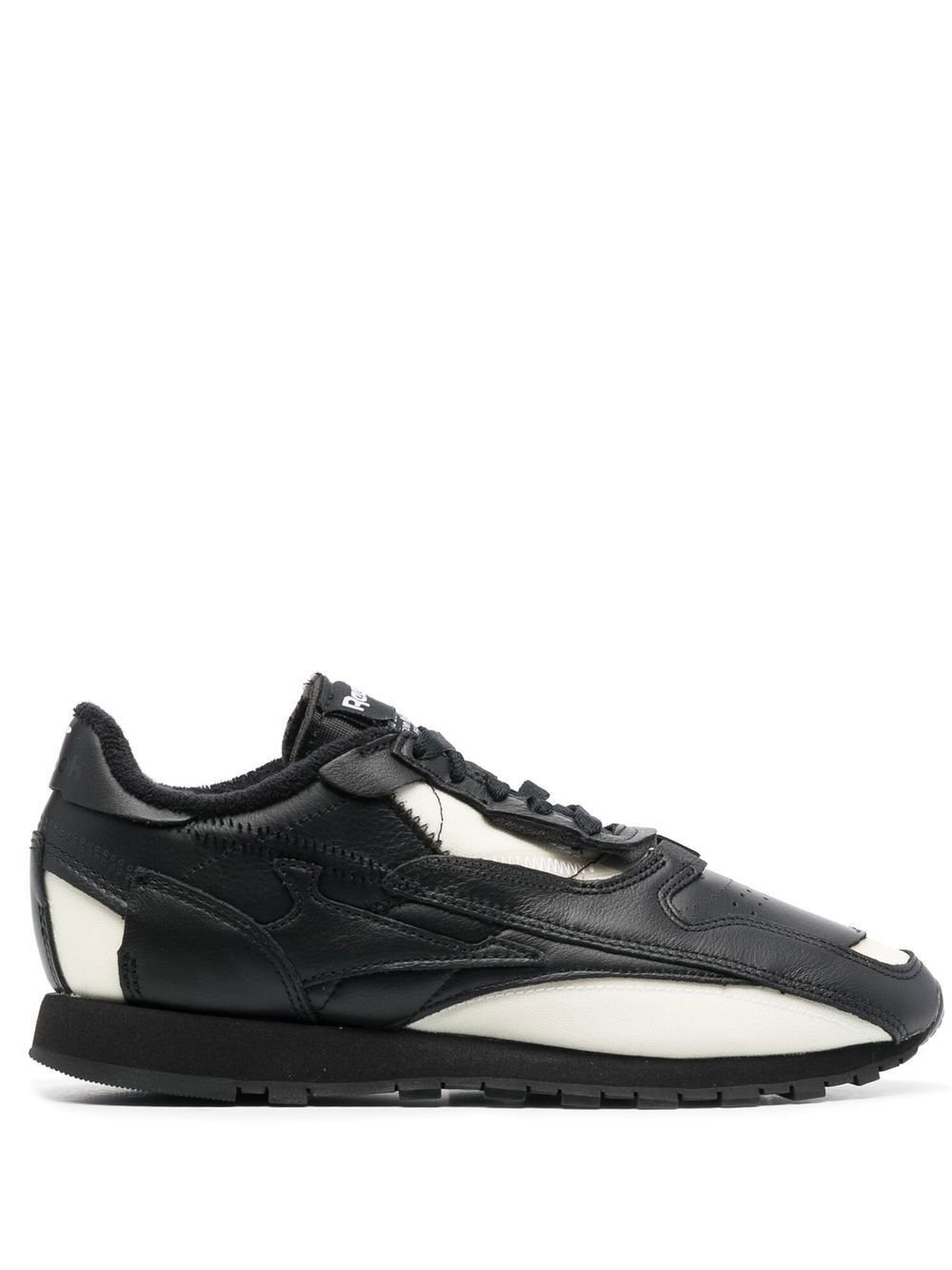 Maison Margiela x Reebok Memory Of leather sneakers - Black von Maison Margiela