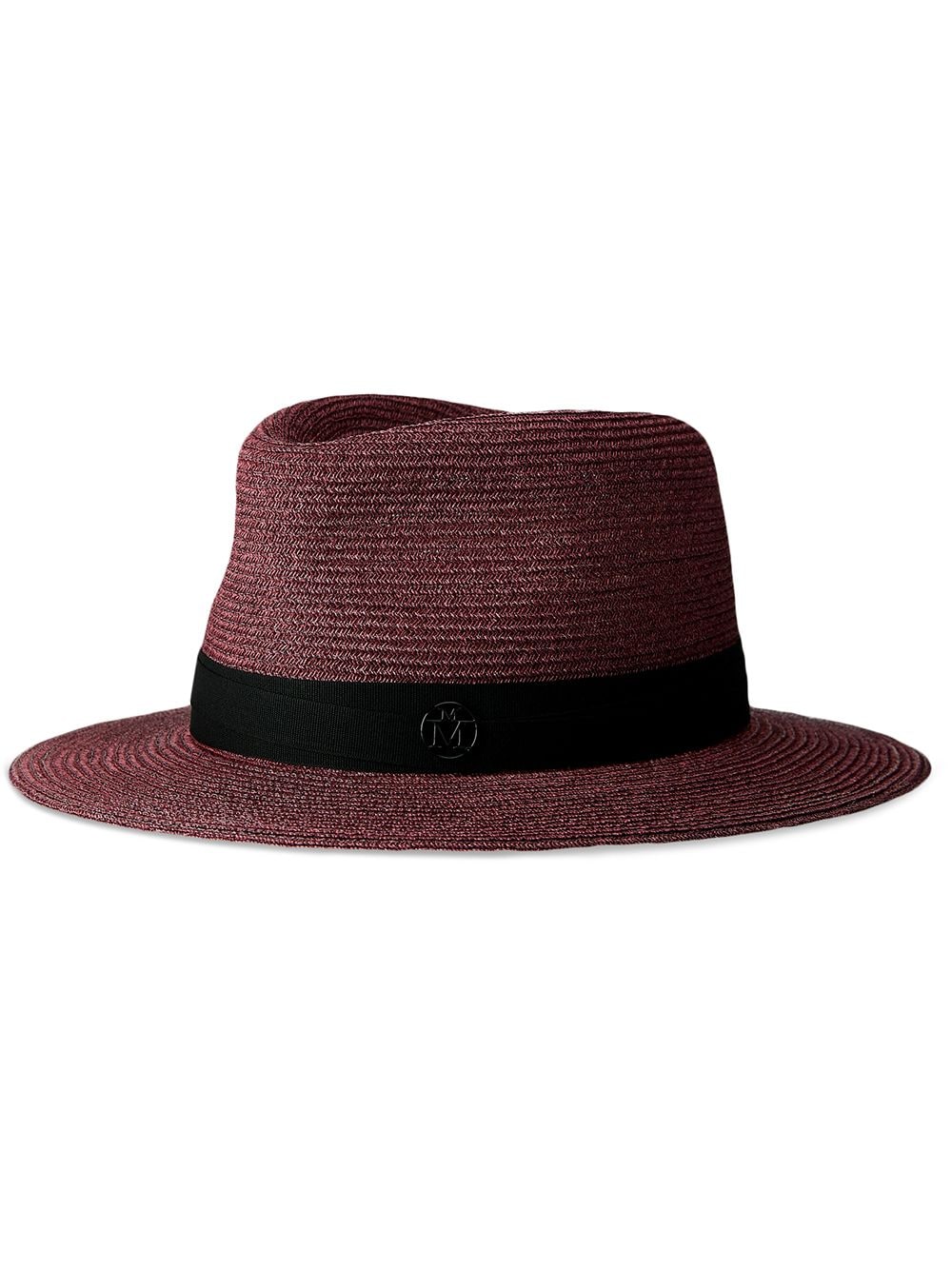 Maison Michel Andre hemp-straw hat - Red von Maison Michel