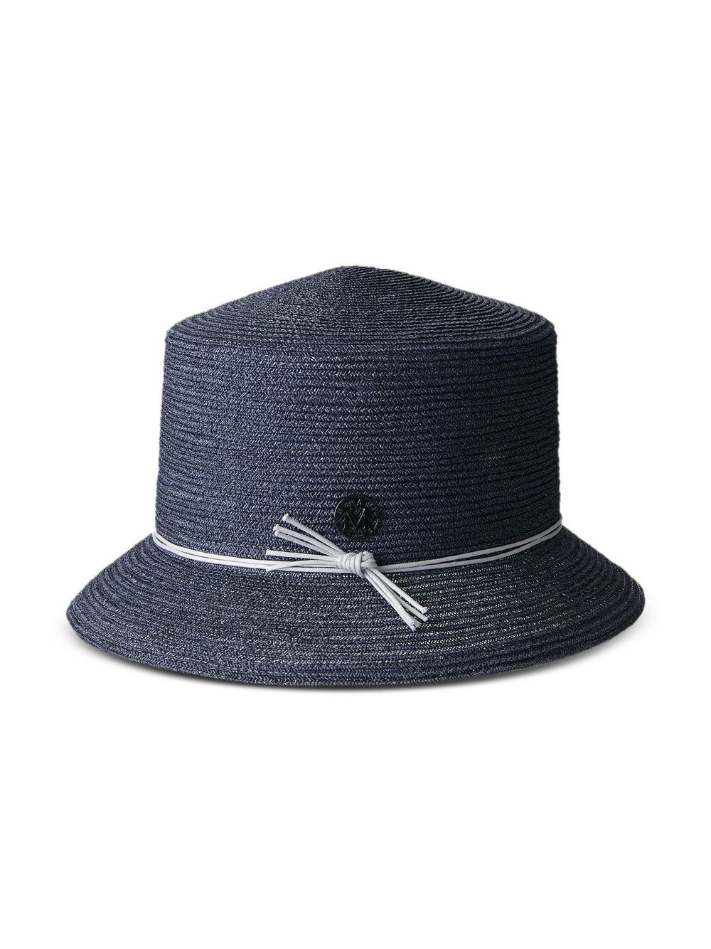 Maison Michel Arsene woven bucket hat - Blue von Maison Michel