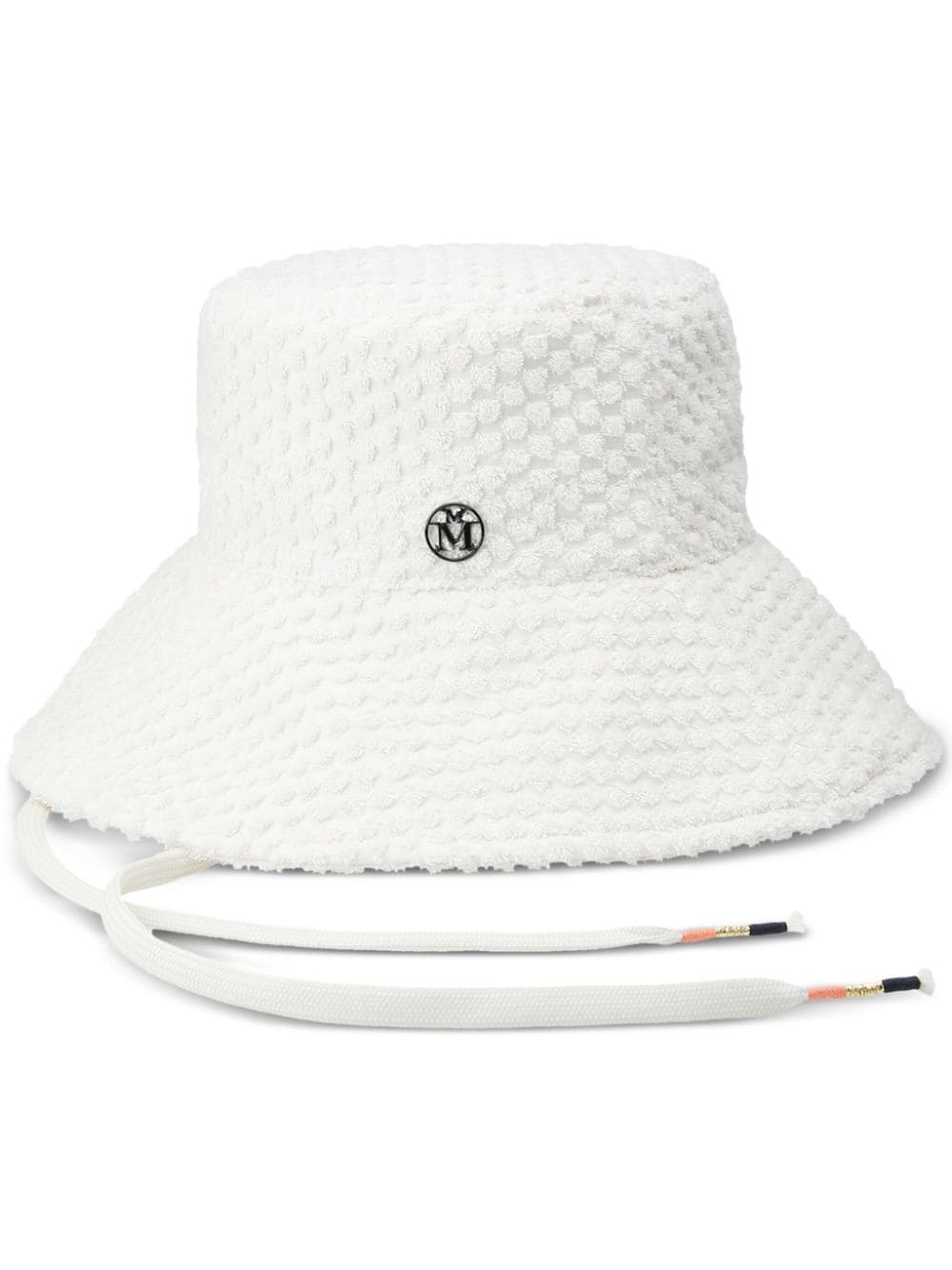 Maison Michel Charlotte bucket hat - White von Maison Michel