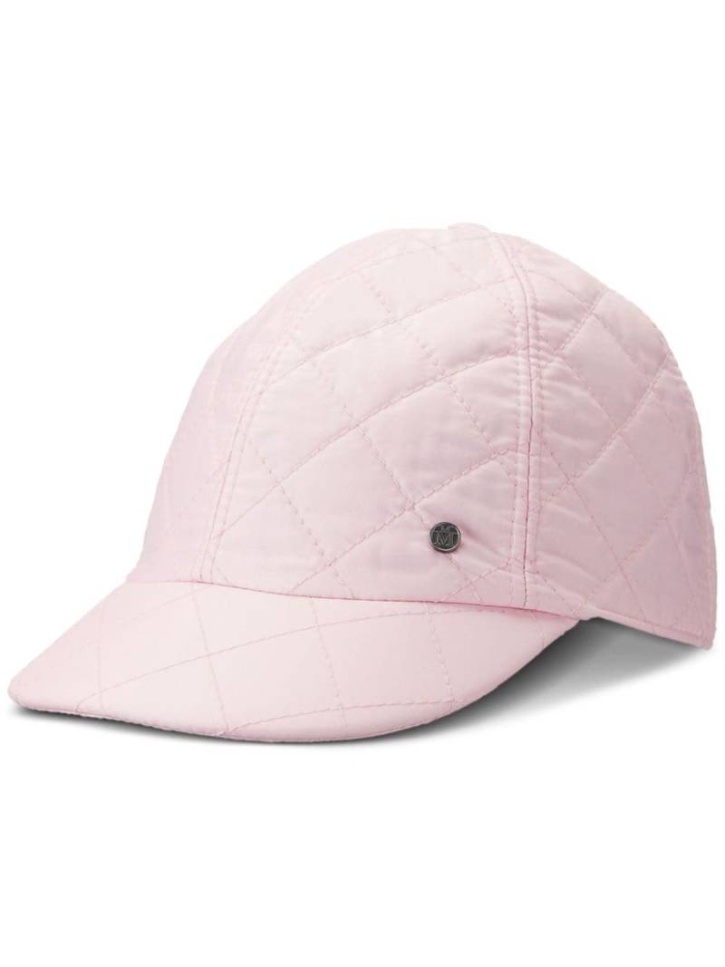 Maison Michel Hannah quilted cap - Pink von Maison Michel