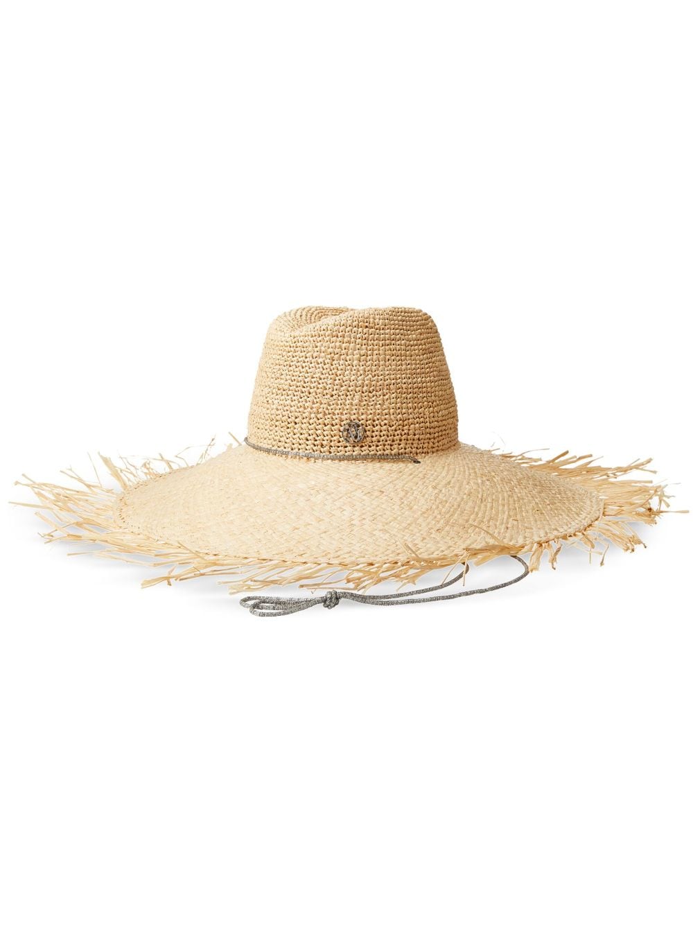 Maison Michel Kate straw Fedora hat - Neutrals von Maison Michel