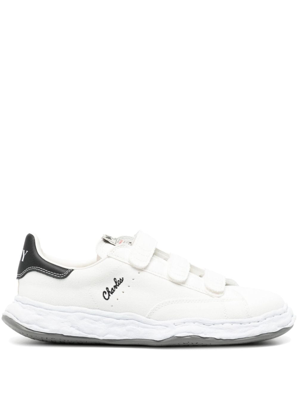 Maison Mihara Yasuhiro Charles touch-strap sneakers - White von Maison Mihara Yasuhiro