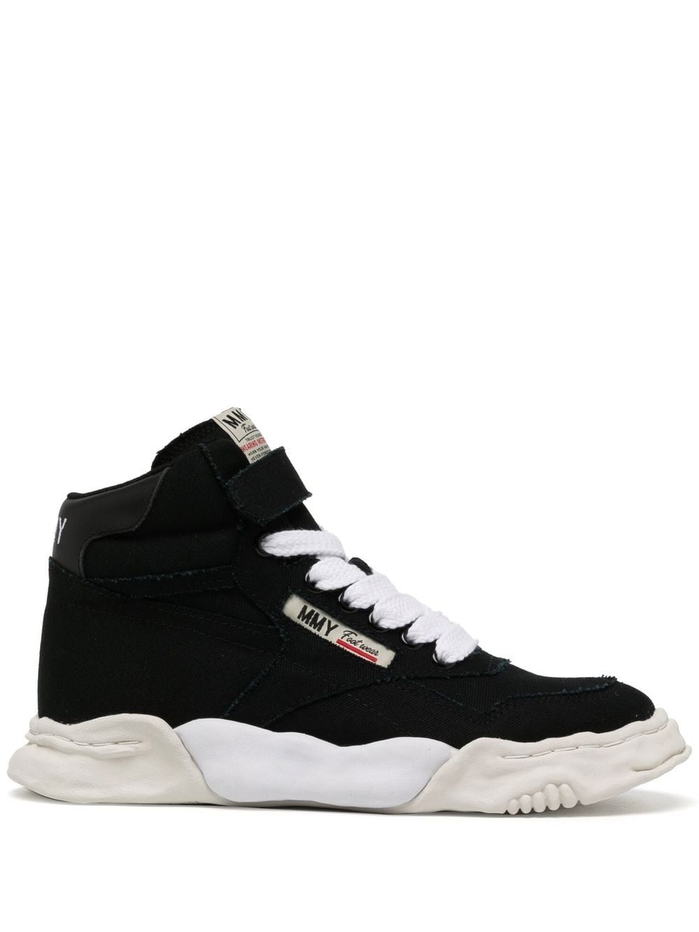 Maison Mihara Yasuhiro Freddie high-top sneakers - Black von Maison Mihara Yasuhiro