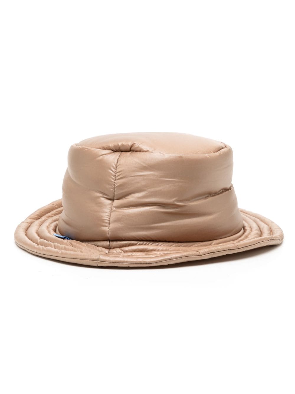 Maison MIHARA YASUHIRO padded logo-tag bucket hat - Brown von Maison MIHARA YASUHIRO