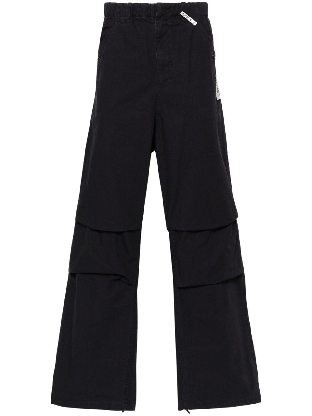 Maison Mihara Yasuhiro ripstop cotton trousers - Blue von Maison Mihara Yasuhiro